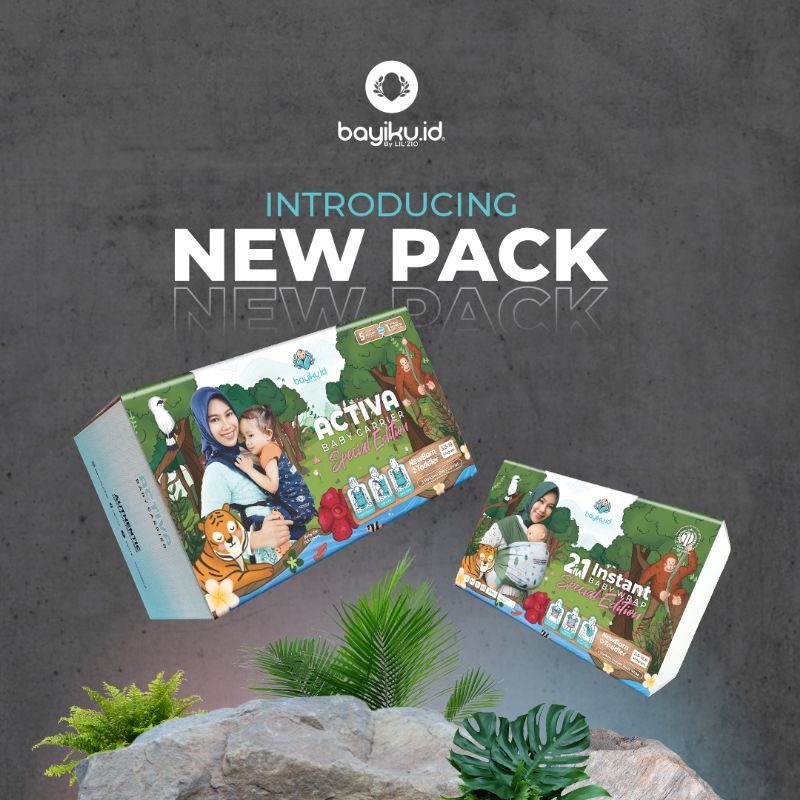 [ Pre Order ] GENDONGAN ACTIVA SERI BANGGA INDONESIA BAYIKU ID