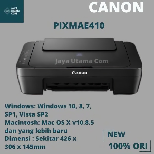 Printer Canon Pixma E410 (Print Scan Copy) Original