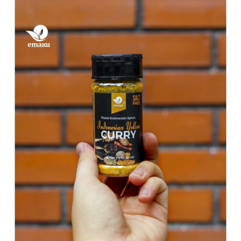 

curry ( kari ) bubuk emaku 60 gr