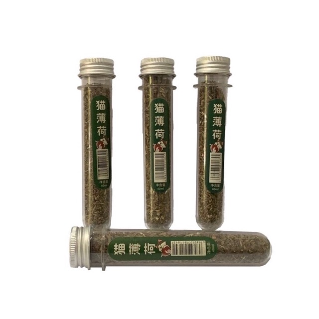 Catnip tube/ serbuk catnip mint/ Catnip kucing/ Daun catnip