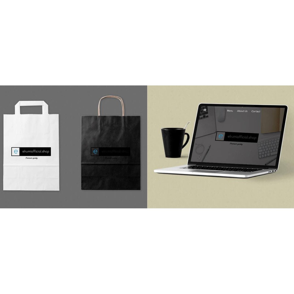 Baju Koko Original Elrumi Kombinasi Batik Terkini Toyobo Premium Berkualitas Fashion Muslim Pria-2