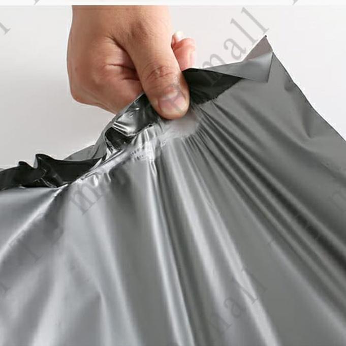 

➳ Plastik Packing Polymailer PE Online Shop 30X40CM Silver Glossy Isi 100Pcs Lem Perekat Tebal ◌