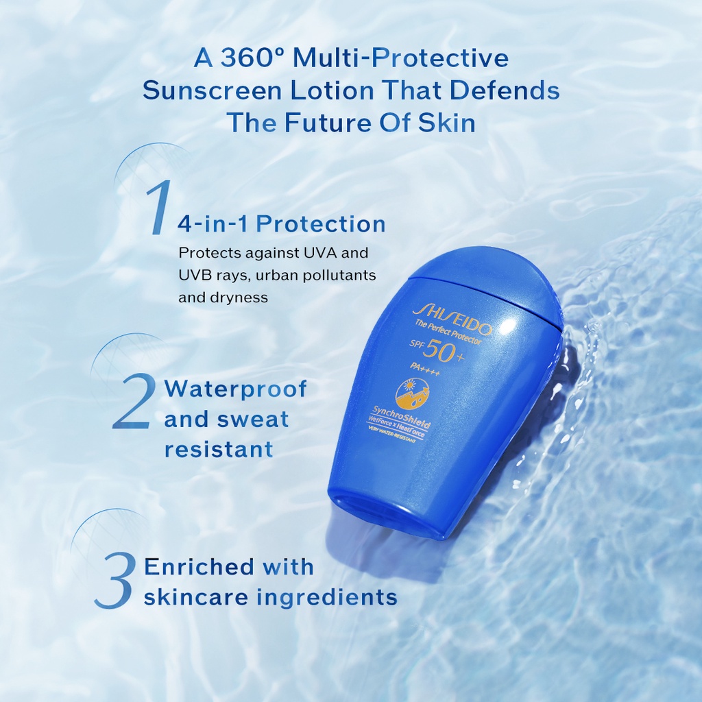 Shiseido Mall - New Shiseido Global Sun care The Perfect Protector SPF 50+ PA++++