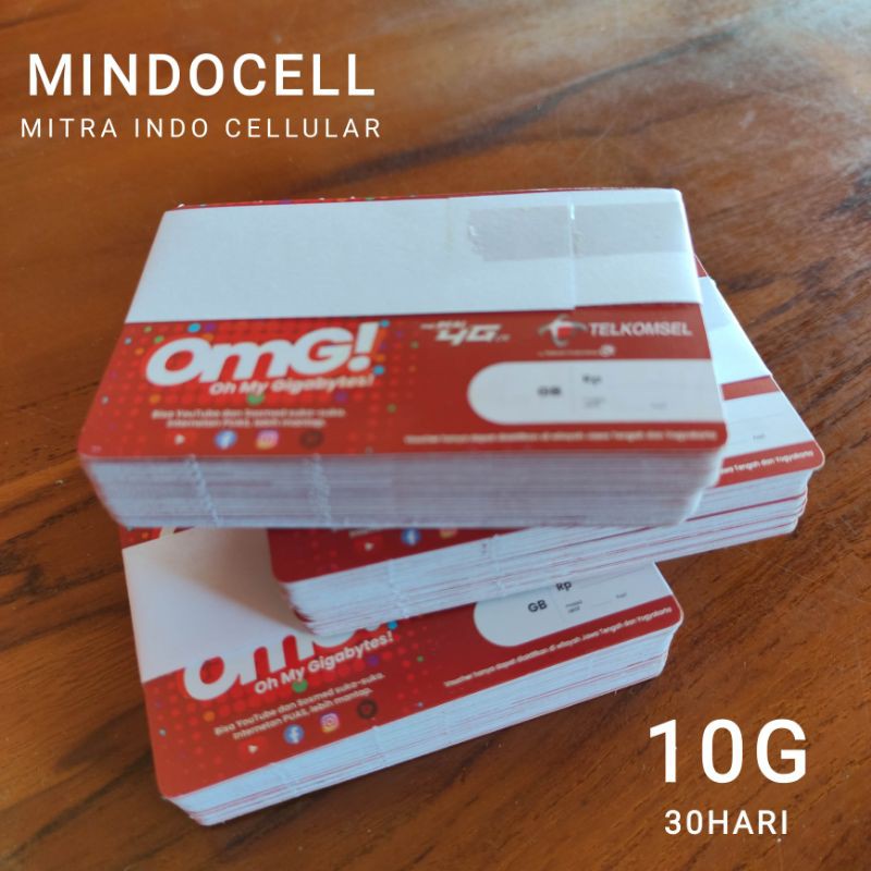 VOUCHER TELKOMSEL 10G 30HARI JATENG DIY