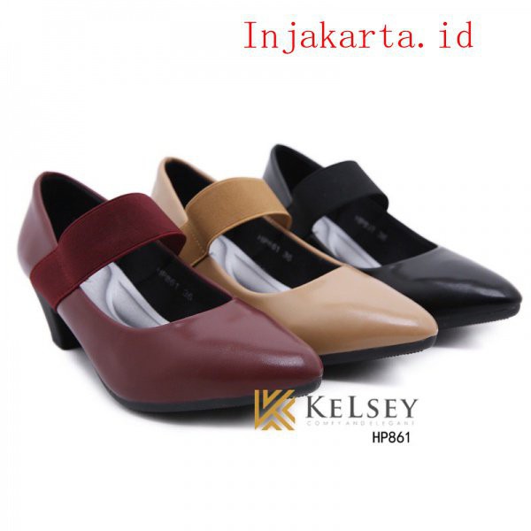 NICOLE SEPATU HEELS WANITA IMPORT KELSEY HP861 aXXp