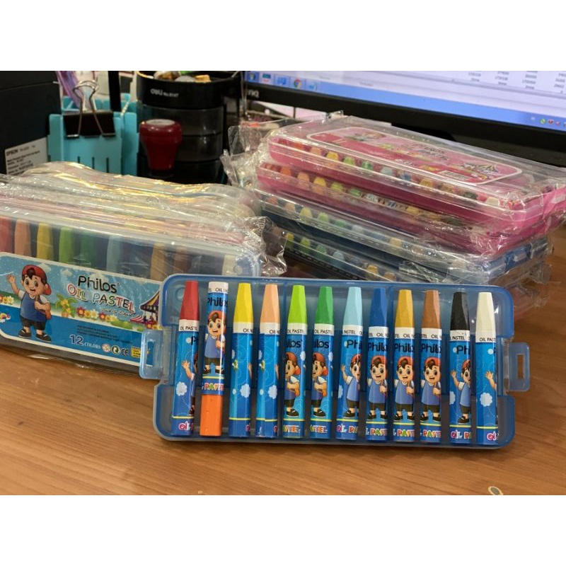 

CRAYON / KRAYON / OIL PASTEL 12 WARNA MURAH