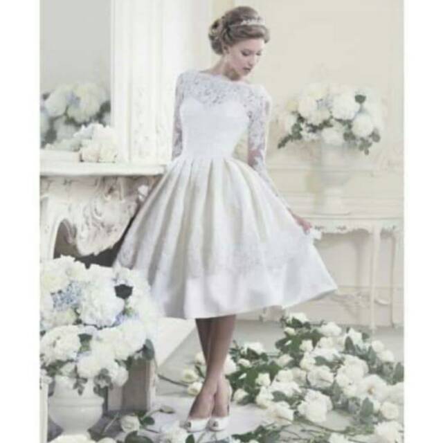 wedding dress brokat