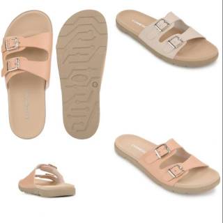  Connexion  Sandal  flat Slippe Buckle Strap Shopee Indonesia