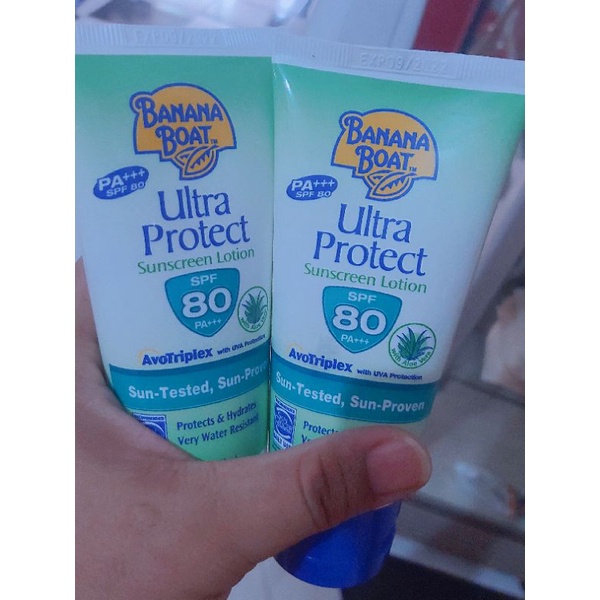 BANANA BOAT Sunscreen Ultra Protect Lotion SPF 80 90ML