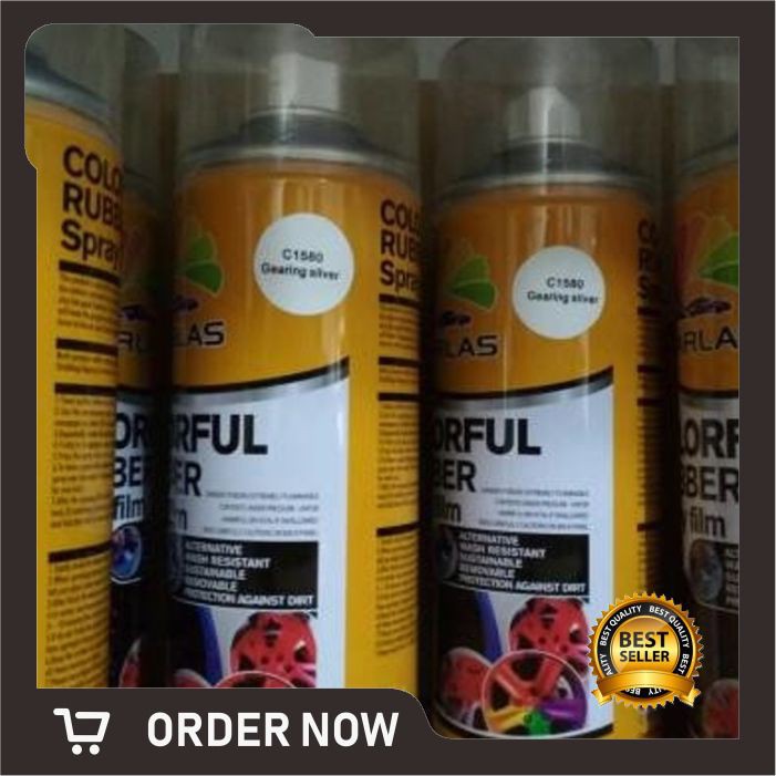 

Carlas Rubber Paint Metal Silver Gearing Silver