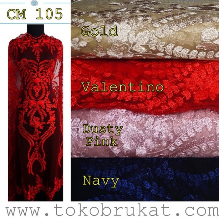 Kain Brukat / Kain Brokat - CM 105 - Gold