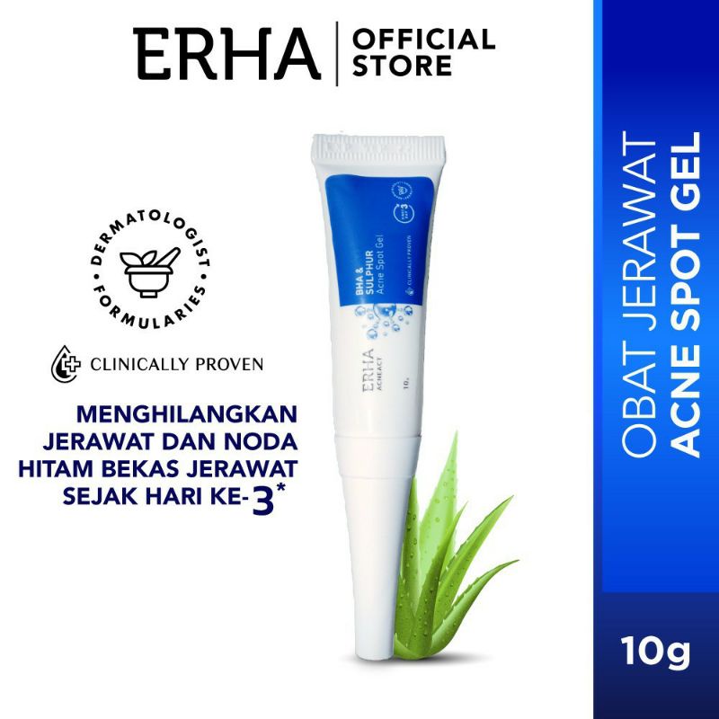 ERHA Acneact Bha&amp;Sulphur  Acne Spot Gel 10g