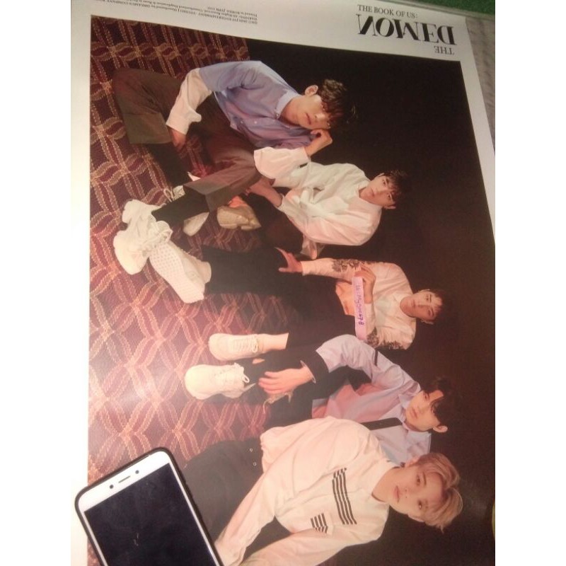 DAY6 official poster Demon Grup, YoungK, Sungjin