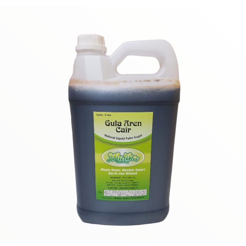 

GULA AREN CAIR MALIKA 5 LITER