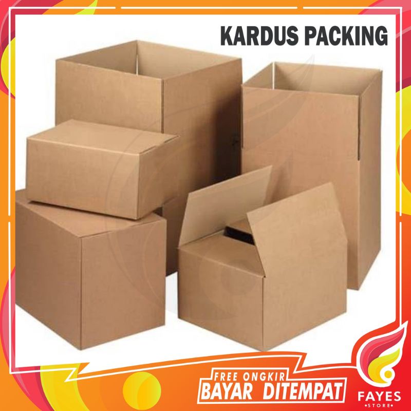 KARDUS / KOTAK UNTUK PAKET PACKING LEBIH AMAN MURAH