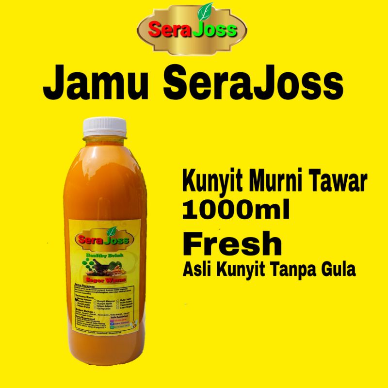 

Kunyit Murni Tawar 1000ml