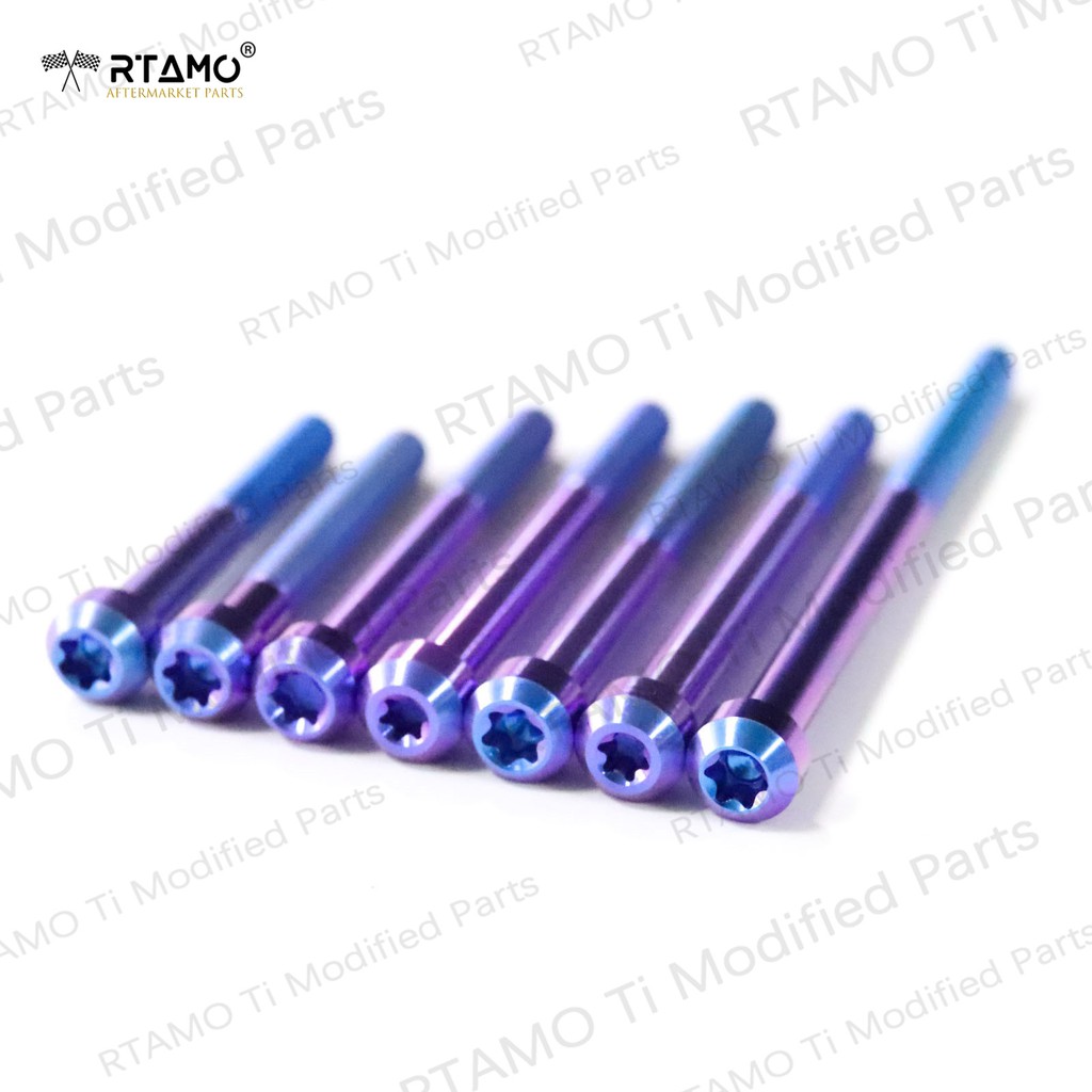 Rtamo Baut Bintang Titanium Long Size Sepeda motor RTAMO Rtamo Baut Bintang Titanium Long Size Sepeda motor RTAMO
