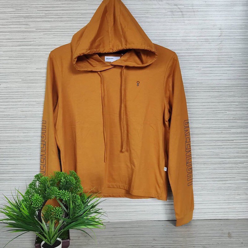 Kaos Hoodie Greenlight wanita Original