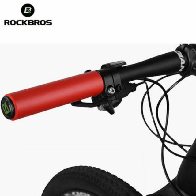 Grip sepede rockbros handle grip silicone sponge handgrip sepede MTB roadbike seli