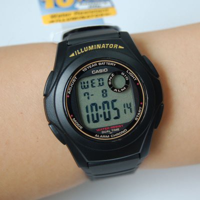 JAM TANGAN CASIO F-200W-9ADF SPORT ILLUMINATOR ORIGINAL ORI