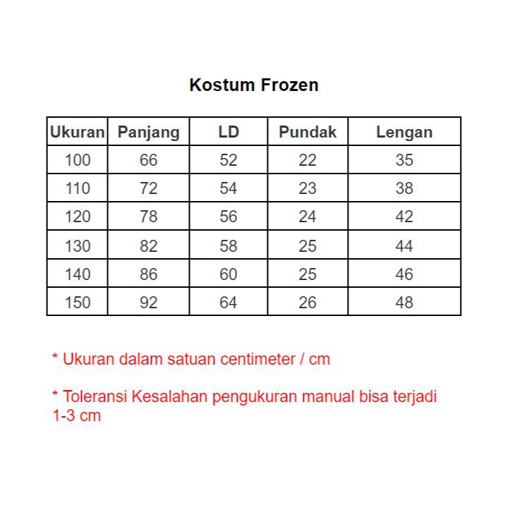 Baju Kostum Frozen Elsa Import