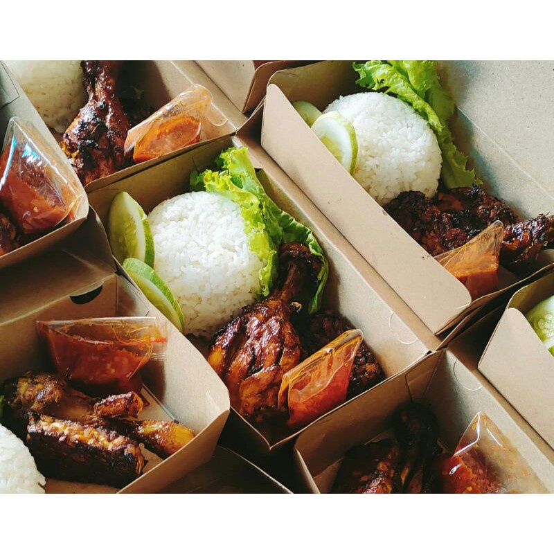 

Nasi Box / Bento Box / Nasi Kotak / Paket Ayam Goreng / Paket Ayam Bakar