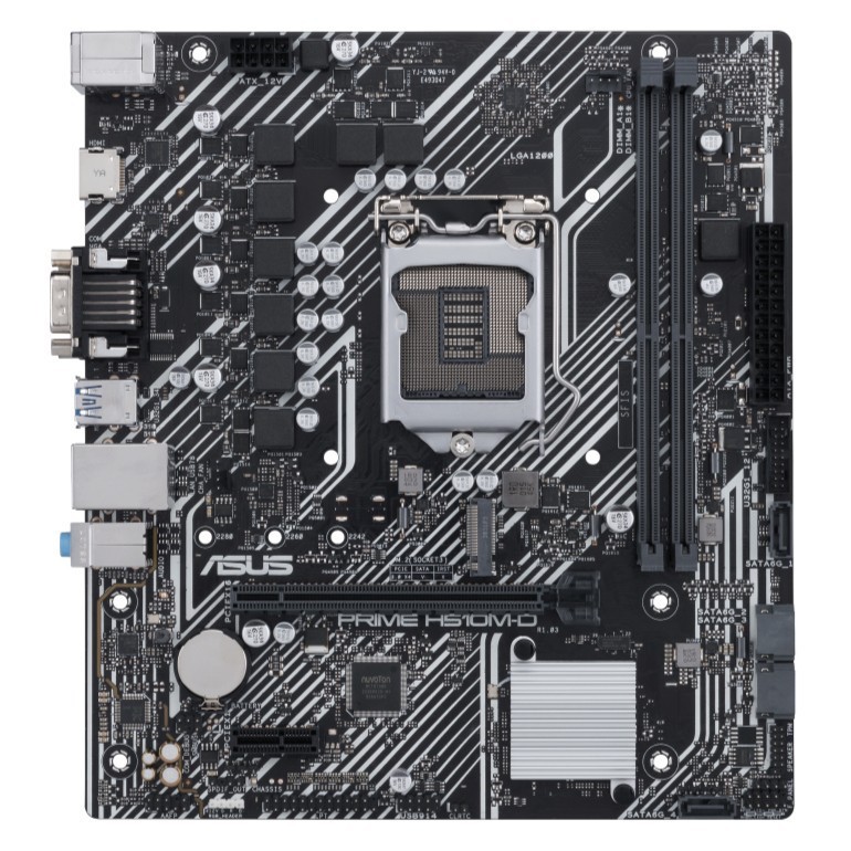 Mainboard ASUS Prime H510M-D/Csm - mATX LGA1200 - Asus H510MD CSM intel Gen11 LGA 1200