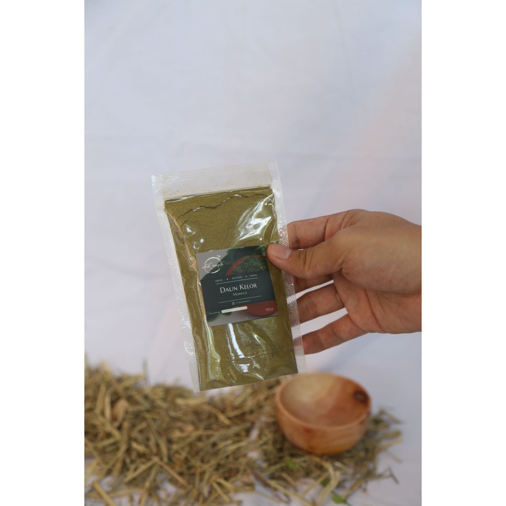 

50 gr DAUN KELOR BUBUK - Moringa Powder Mbok Rempah