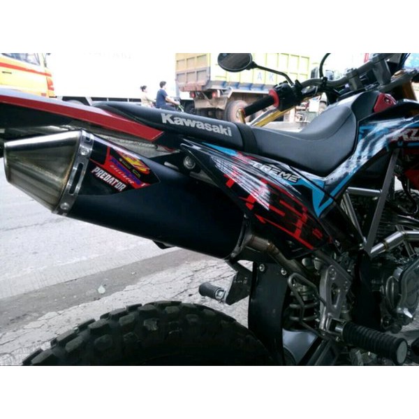 Knalpot GP 7 Ballistic Predator KLX 150 - Dtracker