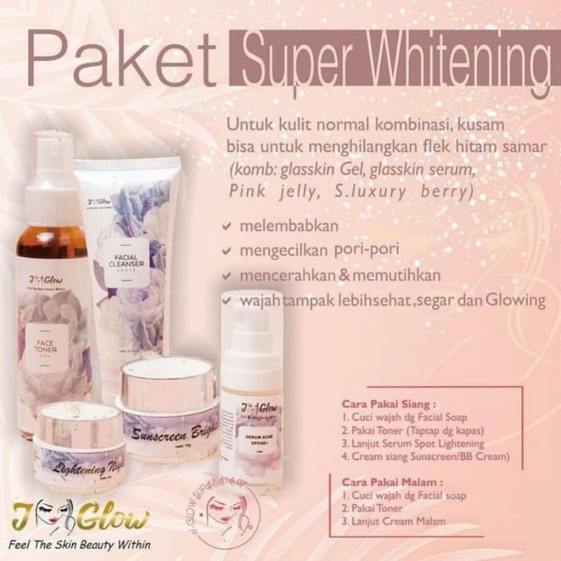 Jglow super whitening