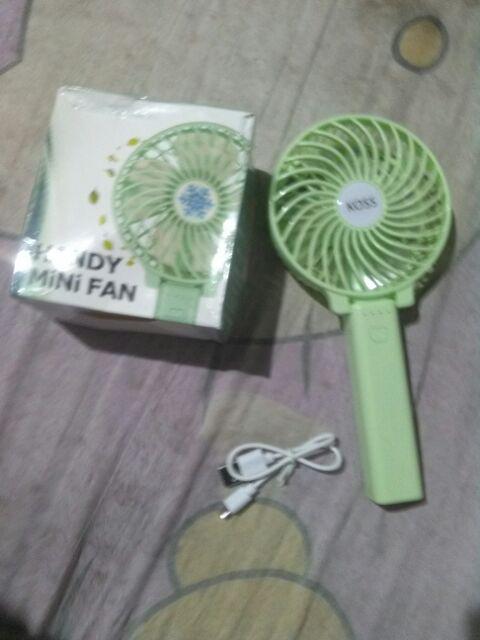 Kipas portable lipat  genggam mini hand fan angin gengam 