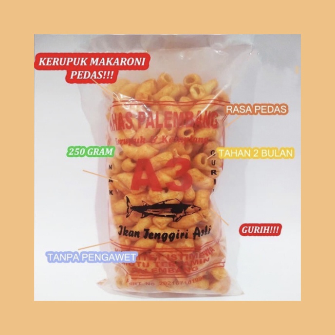 

KERUPUK MAKARONI PEDAS SUPER SNACK MAKARONI MAKANAN RINGAN