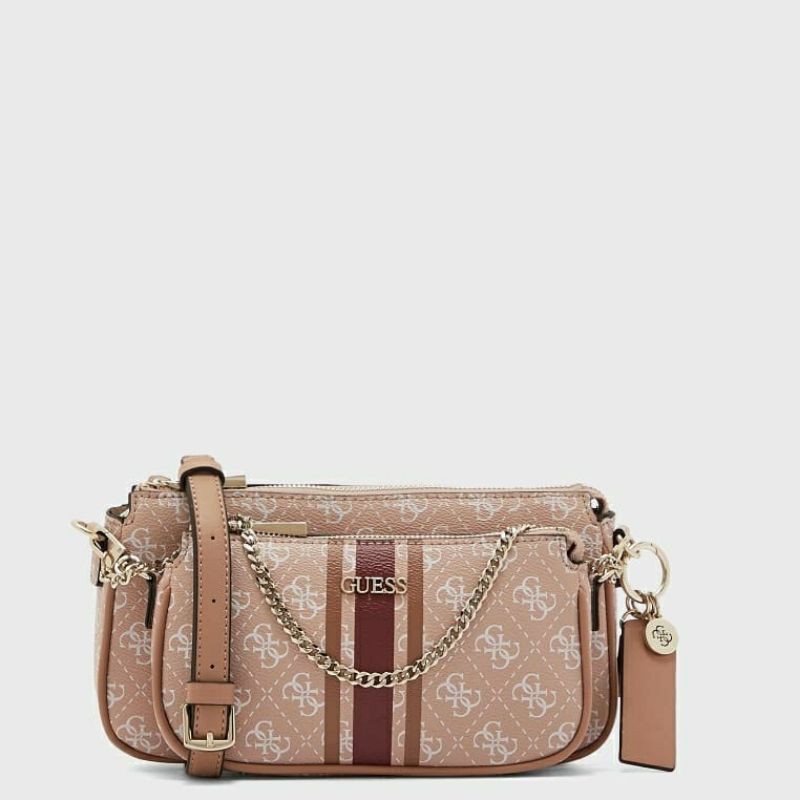 GUESSS Arie Double Pouch Crossbody