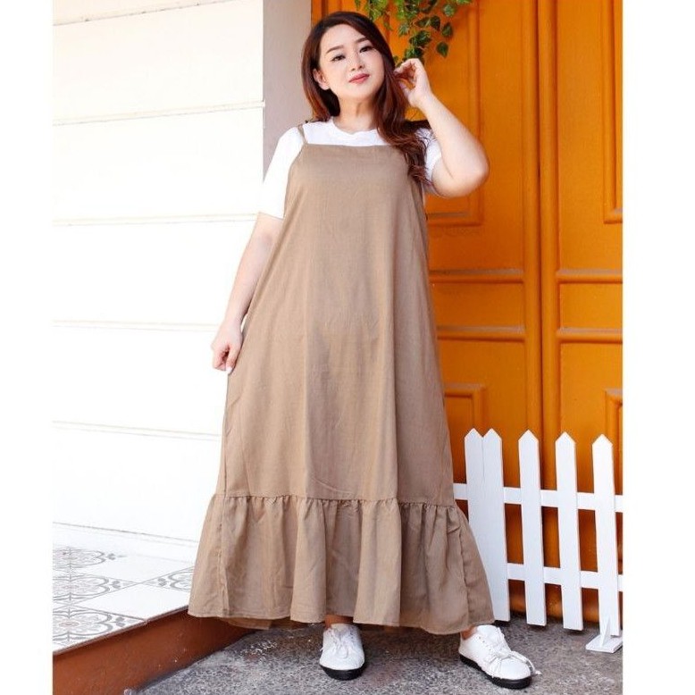 LD 120 - 130 DRESS BIG SIZE / DRESS JUMBO WANITA KEKINIAN