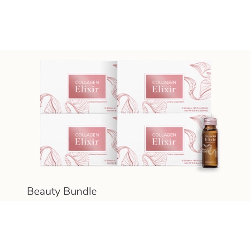 READY NO PO Collagen  Elixir Isagenix 4 box @10btls X 50ml