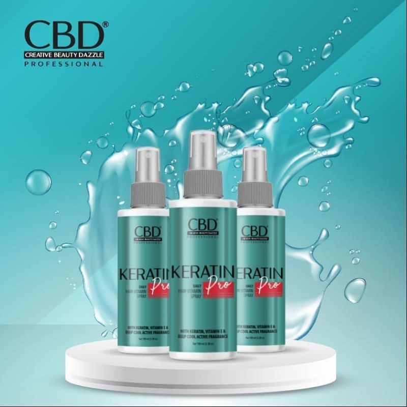 ❄️MATCHA❄️ CBD PROFESSIONAL KERATIN DAILY PRO - HAIR VITAMIN SPRAY 100ML