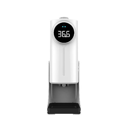 K9 PRO Dual Thermometer 2 in 1 Hand Sanitiser Dispenser Suhu Sanitizer Atas Bawah