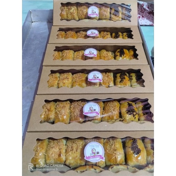 

Bolen Pisang coklat, bolen pisang keju