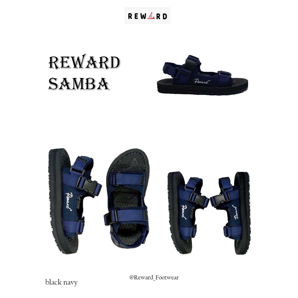 SANDAL  PRIA TERBARU GUNUNG REWARD SAMBA PREMIUM