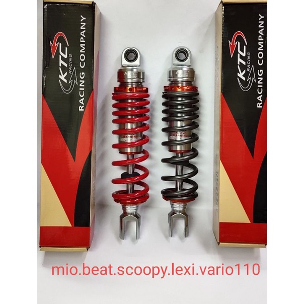 SHOCK BREAKER BELAKANG MATIC KTC 300MM MIO BEAT SCOOPY VARIO 110 LEXI ASLI KTC
