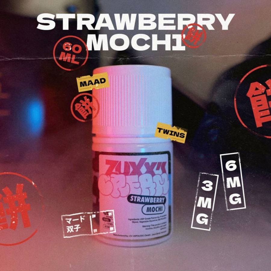 Zuxx's Cream V2 Strawberry Mochi 60ML by BTR Zuxxy x VEM Juice