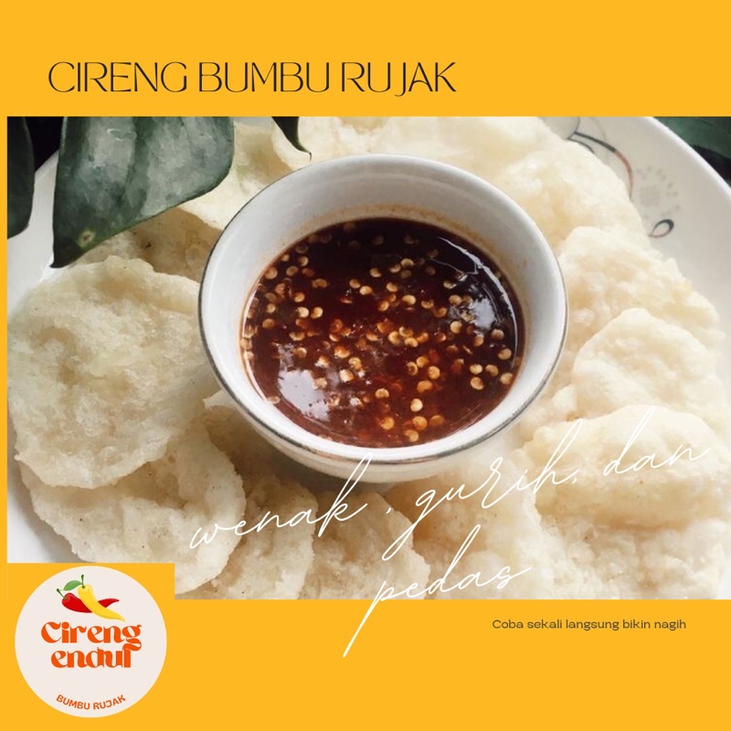 

Cireng rujak/ cireng salju/ frozen food/ cireng bumbu rujak/ cireng endul/cemilan