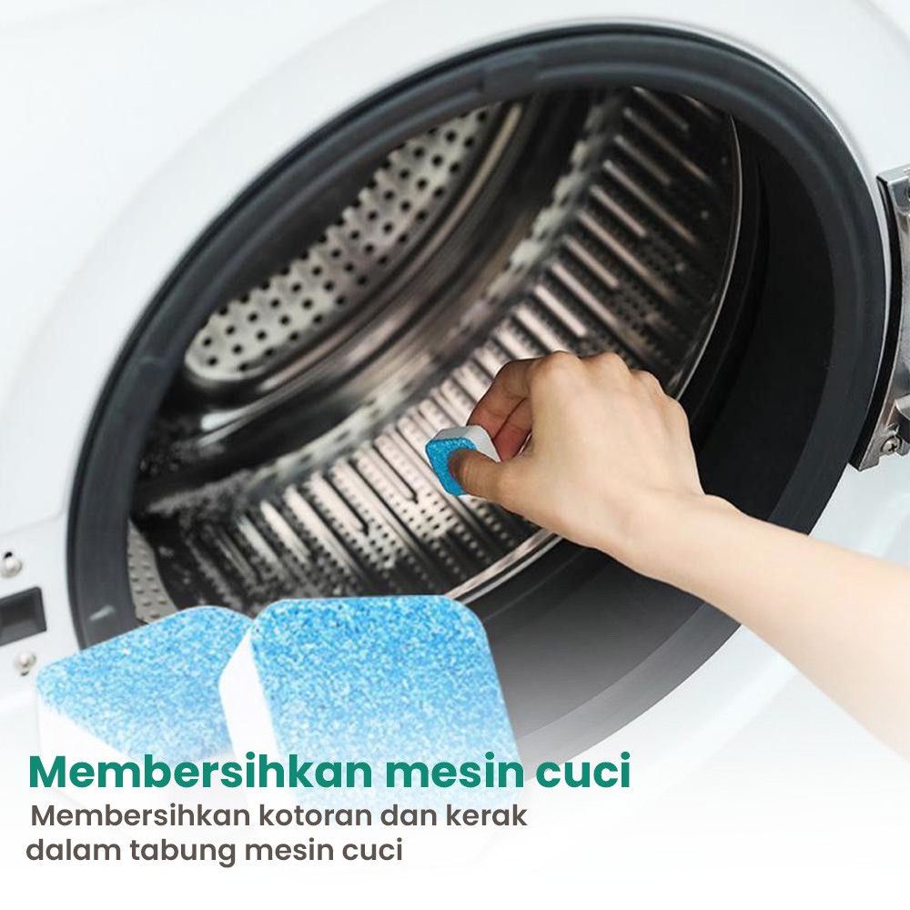 Tablet Pembersih Mesin Cuci Washer Cleaning Detergent