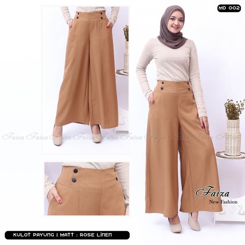 Kulot payung/ celana kulot payung