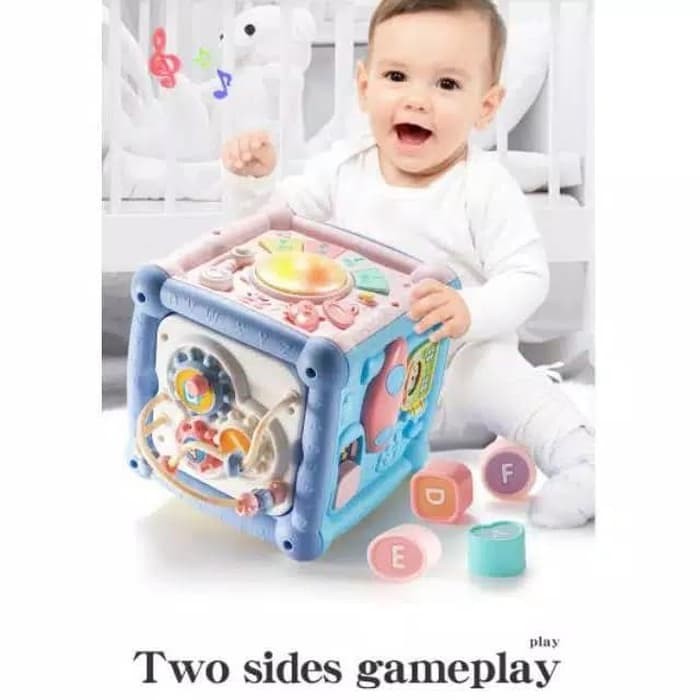mainan edukasi anak bayi musik rattle puzzle abjad baby toys