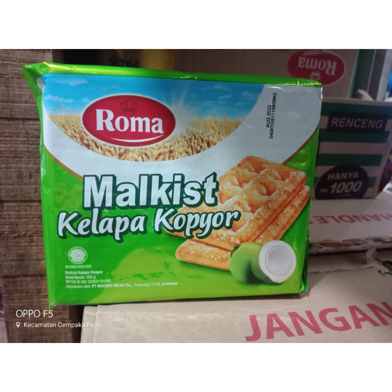 Roma Malkis Kelapa Kopyor 252gr