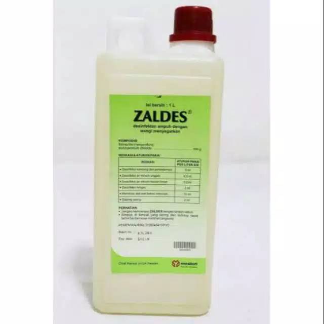 Disinfektan Pembasmi kuman dan bakteri ZALDES 1 liter