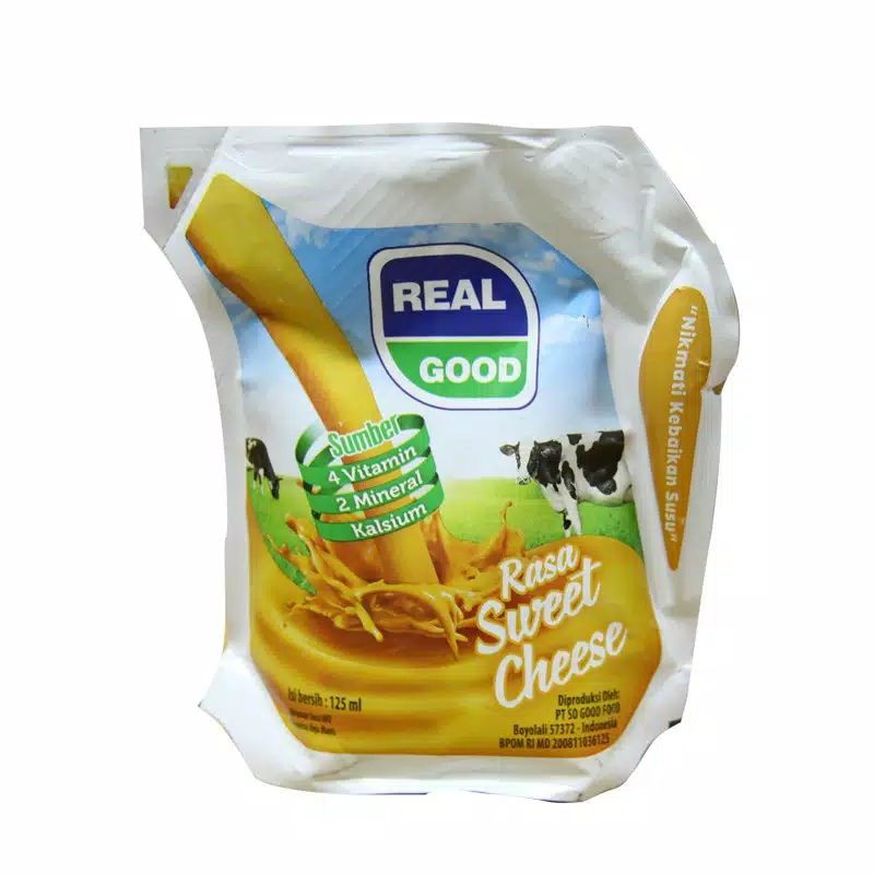 

real good rasa sereal sweet cheese 125 ml