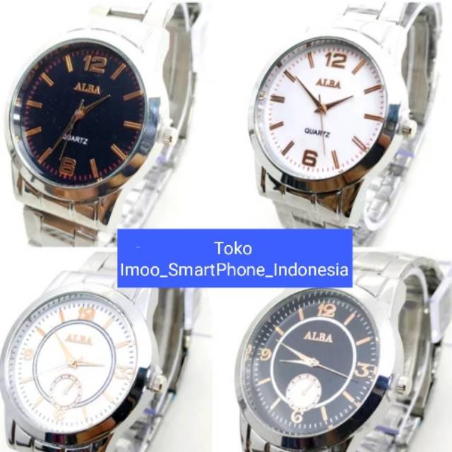 Jam Tangan ALBA ~ Jam Tangan MURAH ORI ~ Jam tangan pria IMPOR ~ PROMO Jam Tangan Rantai Pria