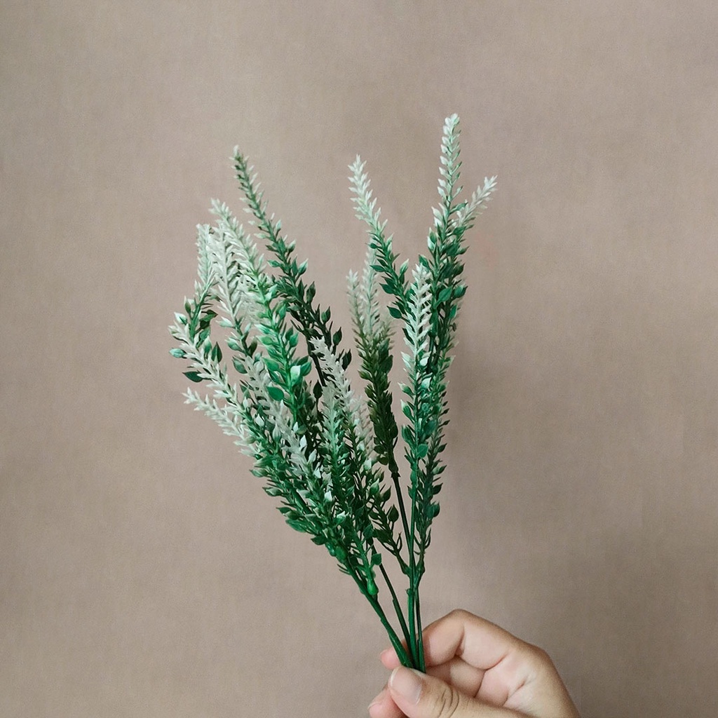 Artificial Flower Lavender Bunga Plastik Palsu Pajangan Hiasan Dekorasi Rumah Kamar Pesta